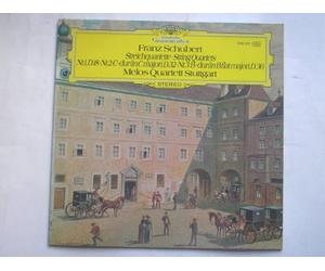 Melos Quartet - Melos Quartet Schubert LP Deutsch Grammophon 2530322 EX/EX 1973