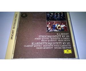 Melos Quartett - Franz Beyer / Hagen Quartett - Eduard Brunner - Mozart: String 516 Clarinet Quintet KV 581