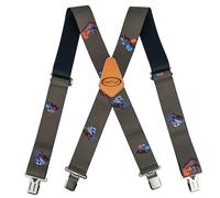 MELOTOUGH Bretelle da uomo w/Clip Heavy Duty bretelle per gli uomini Big e Tall Bretelle da lavoro per jeans, Agricoltura, Regolare