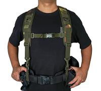 MELOTOUGH Bretelle tattiche resistenti per gli uomini Outdoor H-Harness Duty Belt Bretelle Caccia Cinture di sicurezza e imbracature Battle Belt Bretelle