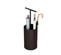 MELPHI Portaombrelli Piccolo, Portaombrelli Autoportante per Ingresso per Bastoncini da Passeggio con Vassoio Antigoccia, Organizzatore Salvaspazio, Decorazioni per L'home Office (Color : Black)