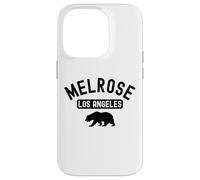 Melrose Los Angeles Retro Hollywood California La Brea Bear Custodia per iPhone 14 Pro