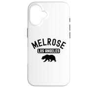 Melrose Los Angeles Retro Hollywood California La Brea Bear Custodia per iPhone 16