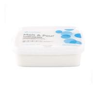 Melt and Pour, base per sapone da sciogliere e versare senza SLS, 2 kg, colore bianco (etichetta in lingua italiana non garantita)