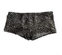 Melt Away - Boxer da uomo a vita bassa, in morbido misto cotone, con stampe animalier audaci, da uomo, XL marrone