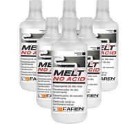 MELT NO ACID Liquido 6 Lt - DISGORGANTE Rapido Stura Condotti, WC e Tubi