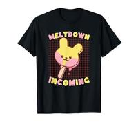 Meltdown Incoming Cute Bunny Ice Pop Estate Maglietta