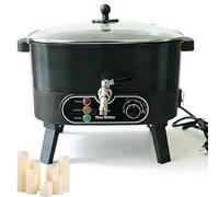 Melter per la creazione di candele, vaso elettrico per la fusione della cera, intervallo di temperatura 30-100 ℃, design con beccuccio e senza sprechi, per candele profumate e saponi fai da te