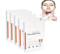 Melting Hydrating Collagen Sheet per idratante anti-invecchiamento migliora l'elasticità della pelle, riduce le rughe, riempie la pelle secca, il collagene Supplement Film (5 pezzi)