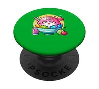 Melting Kawaii Kakigori - Ghiaccio rasato Cute Summer Vibes PopSockets PopGrip Adesivo