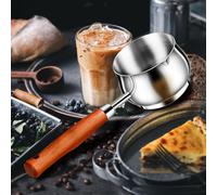 Melting Pot di Burro Manico Comodo Manico a Casa Camper Cucina Calda Pane