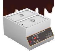 Melting Pot per cioccolato con controllo della temperatura regolabile, design a celle per una perfetta tempra, ideale per uso domestico e professionale in cucina