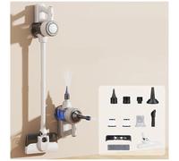 MeLtor Aspira E Lava Pavimenti Casa 5 in 1, 18KPa/120W/35Mins, Scopa Elettrica Lava E Aspira Leggero E Senza Fili Scopa a Vapore Senza Fili per Pulizia Domestica/Peli Animali,White