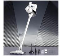 MeLtor Aspira E Lava Pavimenti Casa 5 in 1, 18KPa/120W/35Mins, Scopa Elettrica Lava E Aspira Leggero Versatile Scopa Elettrica per Pulizia Domestica/Peli Animali,White