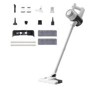 MeLtor Lava E Aspira Pavimenti 5 in 1, 18KPa/120W/35Mins, Scopa a Vapore Senza Fili Leggero E Senza Fili Lava E Aspira Pavimenti per Pavimenti, Tappeti, Capelli di Animali,White