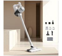 MeLtor Lava E Aspira Pavimenti 5 in 1 Portatile, 400ml Serbatoio, Scopa Elettrica Lava E Aspira Leggero Versatile Scopa a Vapore Senza Fili per Pavimenti, Tappeti, Capelli di Animali,White