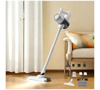 MeLtor Lava E Aspira Pavimenti 5 in 1 Portatile, 400ml Serbatoio, Scopa Senza Fili Leggero Versatile Scopa Elettrica Senza Fili per Pulizia Domestica/Peli Animali,White