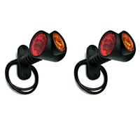 MelTruck® 2 luci di posizione a LED, 12 V, 24 V, E9, per camion, rimorchi
