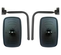 MelTruck 2 specchietti retrovisori esterni 233 x 145 mm Ø18 universali per trattore, camion, con supporto per specchio retrovisore