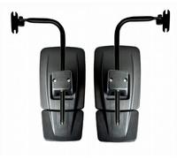 MelTruck 2 specchietti retrovisori esterni 353 x 182 mm e braccio dello specchio 410 x 170 mm, braccio lungo per trattore, autobus, escavatore