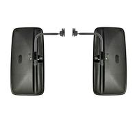 MelTruck® 2 specchietti retrovisori esterni 407 x 208 mm, diametro 15 - 30 E20 e supporto per specchio per autobus Mercedes Iveco Volvo Camion
