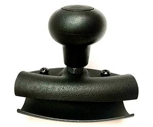 MelTruck® Pomello per volante in legno, per auto, camion, trattore, universale