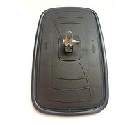 MelTruck® Specchietto retrovisore esterno, 232 x 145 mm, ø10 escavatori, trattori, macchine edili, E20, universale (1, 232 x 145 mm)