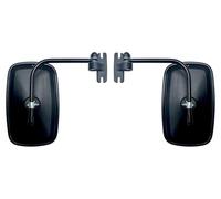 MelTruck Specchio Esterno Supporto Trattore Camion Escavatore E20 ø10mm Macchine Edili Agricole Sinistra Destra 232×145mm Plastica Nuovo