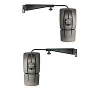 MelTruck Specchio trattore con supporto 435x233 mm specchio 2 segmenti, sinistro destro o coppia, per New Holland, John Deere, Massey Ferguson, Case IH, Steyr