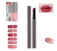 Meltykiss Jelly Gloss Lipstick, Aztk Jelly Gloss Lipstick, Aztk Moisturizing Melty Kiss Lip Jelly, 6 Colors Jelly Texture Lipstick, Long Lasting Nutritious Balm, Non-Retractable Lipstick (#06)