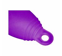MELUNA COPPETTA MESTRUALE silicone CLASSIC Tg M VIOLA ANELLO ciclo mestruazioni