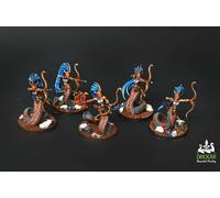 Melusai Blood Stalkers figlie khaine COMMISSIONE pittura