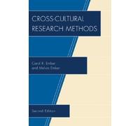 Melvin Ember Carol R. Ember Cross-Cultural Research Methods (Tascabile)