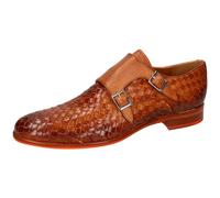 Melvin & Hamilton Clint 36, Mocassino Monk-Strap Uomo, Marrone, 42 EU