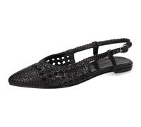 Melvin & Hamilton Fiora 3, Ballerine Donna, Nero, 38 EU