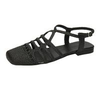 Melvin & Hamilton Sandrine 4, Sandali Donna, Nero, 36 EU