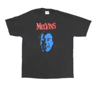 Melvins Vintage T Shirt 1997 Tour Christopher Lee Dracula Logo AMREP Grunge Punk Black L
