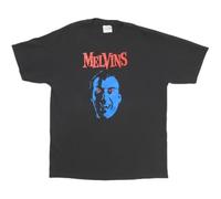 Melvins Vintage T Shirt 1997 Tour Christopher Lee Dracula Logo AMREP Grunge Punk Black M