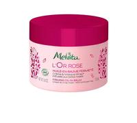 Melvita - Balsamo Rassodante Oro Rosa - Trattamento Corpo Rassodante e Snellente 99% Naturale, Certificato Biologico - Formula Vegana - Vaso 170 ml