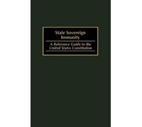 Melvyn R. Durchslag State Sovereign Immunity (Copertina rigida)