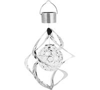 MELY Decor WindchimesCampanelli eolici premiumGiardino a Vento Luce Solare da Giardino Campanelli eolici sospesi Lampada a Spirale Cambia Colore Stile LED1, for la Decorazione del Giardino