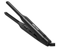 MELYDO Mini Piastra Per Capelli e Arriccia Capelli 2 in 1, Piastra per Capelli Sottili per Donna Pixies, Frangetta, Rivestimento in Ceramica con Temperatura Regolabile, 9 Impostazioni 90-220°C
