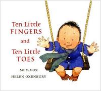 Mem Fox Ten Little Fingers and Ten Little Toes (Libro di cartone)
