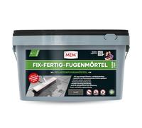 MEM Malta per fughe finite fisse, basalto, 20 kg, pronta all'uso per fughe strette a partire da 3 mm, resistente al gelo e alle intemperie, per pietra naturale, cemento, clinker e ceramica