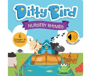 MEMA Publishing DITTY BIRD NURSERY RHYMES (Libro di cartone)