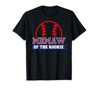 Memaw of Rookie - Festa di Compleanno a Tema Baseball Maglietta