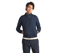 Members Only Original Iconic Racer Jacket Giacca Leggera in Cotone, Authentic Navy, Medium Uomo