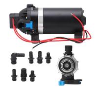 Membrana della pompa dell'acqua ad alta pressione 5,6 l/min Connettore 3/4 pollici autoadescante con filtro Pompa dell'acqua potente affidabile per Spruzzatori Yacht Marine (CC 12 V)