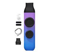 Membrana Flauto - Kazoos Metallo Portatile Doppia Membrana | Doppia Membrane con Cordoncino Sala Classe Riunione Natale All Piccoli Gioco Gruppo Pratica Compleanno Corsi Musica