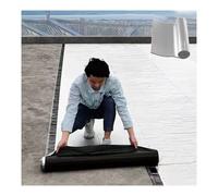 Membrana impermeabilizzante in bitume modificato,Guaina Bituminosa Ardesiata,flessibile, elastico e Autoadesivo,Impermeabile,Isolamento Termico,Larghezza x Lunghezza(THK1.2mm/W0.2*L10m)